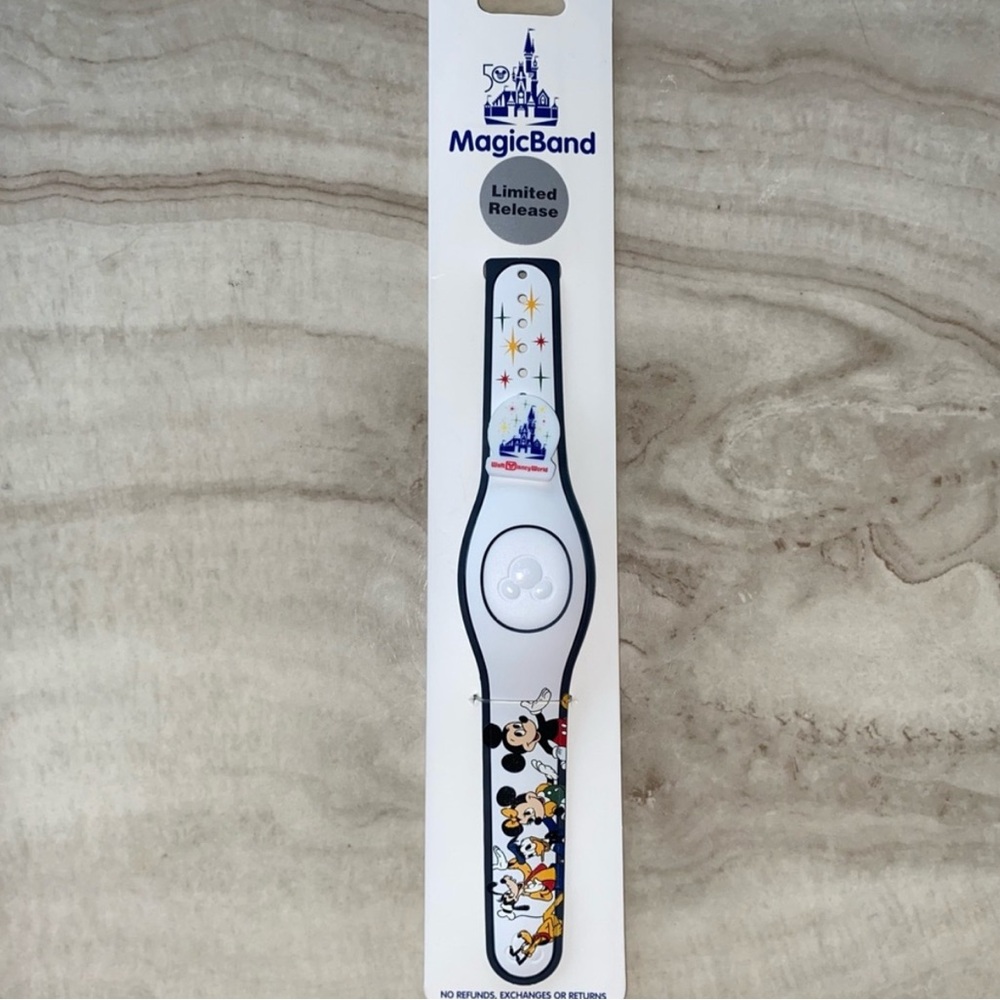 Magic band disney 50th anniversary limited release